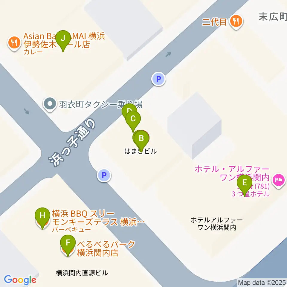 よいどれ伯爵周辺のファミレス・ファーストフード一覧地図