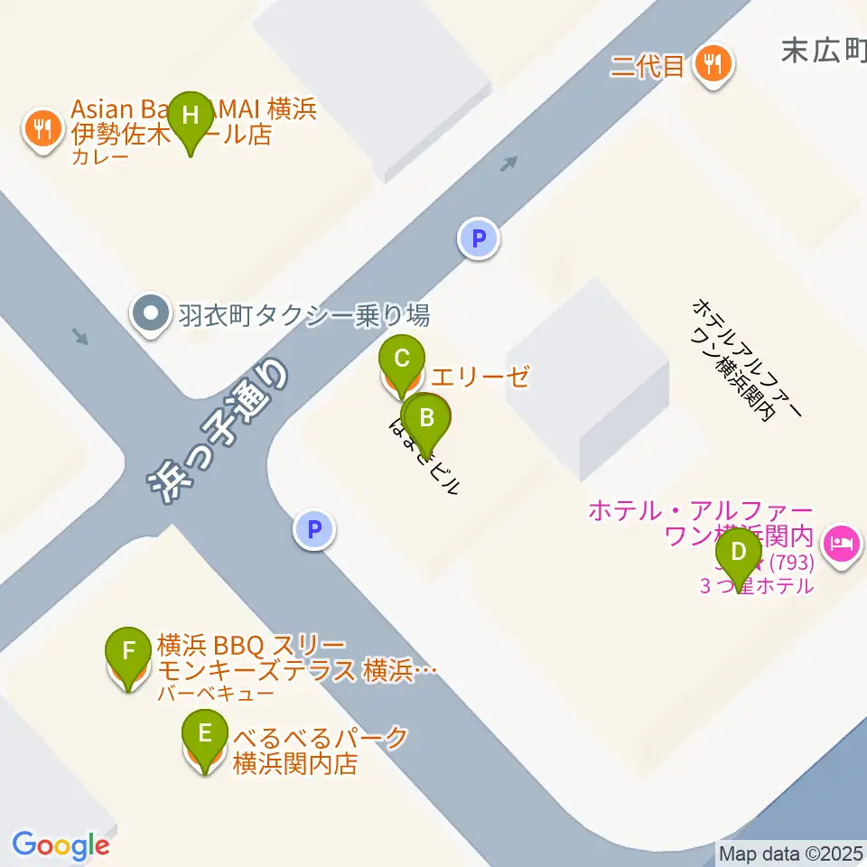 よいどれ伯爵周辺のファミレス・ファーストフード一覧地図