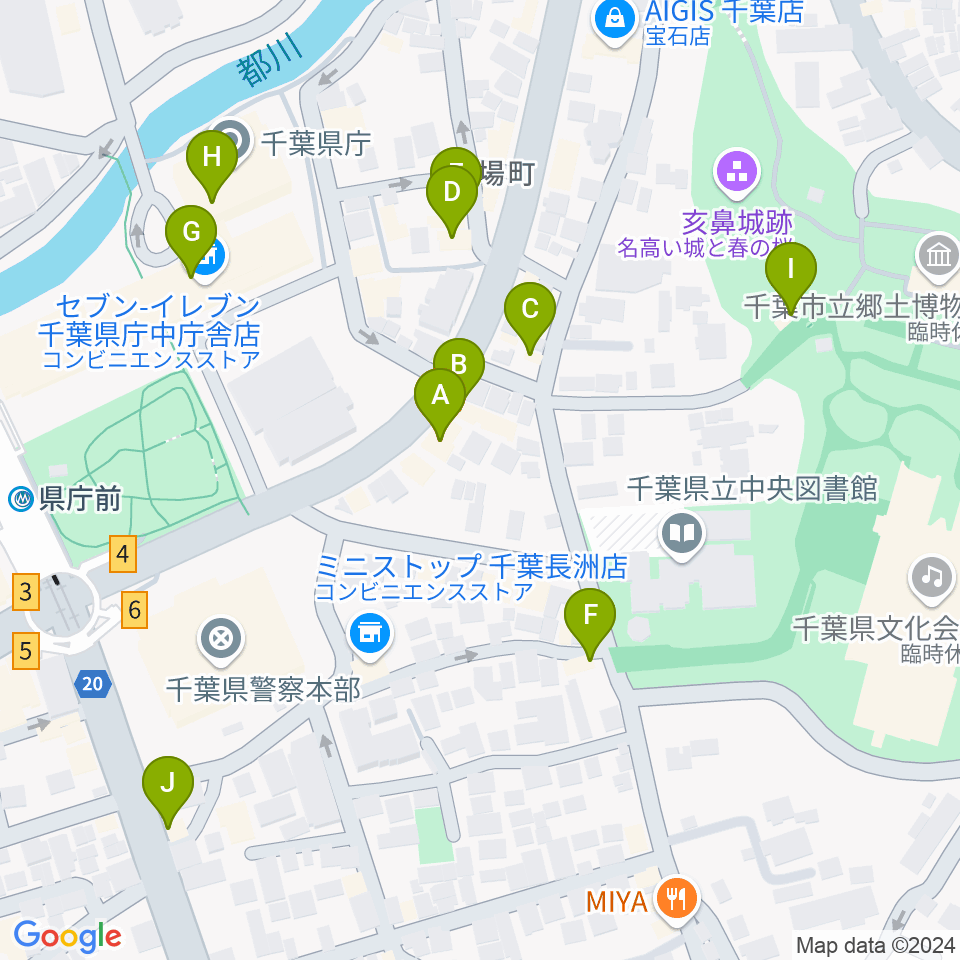 れすとらん邪夢周辺のファミレス・ファーストフード一覧地図