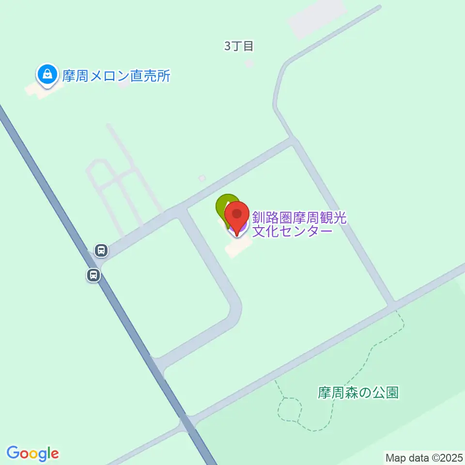 釧路圏摩周観光文化センター周辺のファミレス・ファーストフード一覧地図