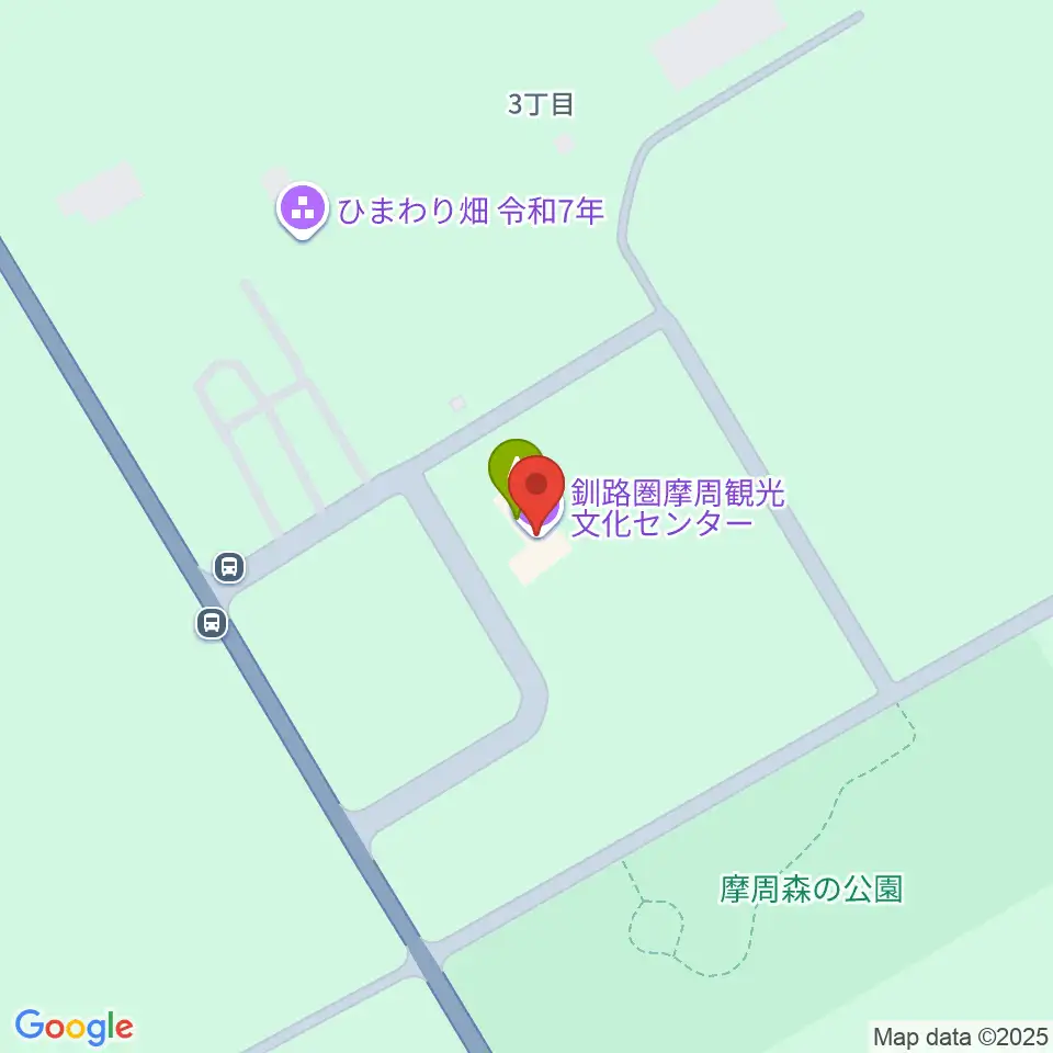 釧路圏摩周観光文化センター周辺のファミレス・ファーストフード一覧地図