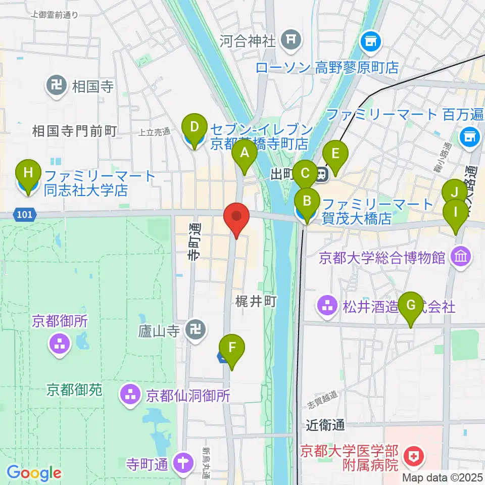 ソクラテス&スー周辺のコンビニエンスストア一覧地図