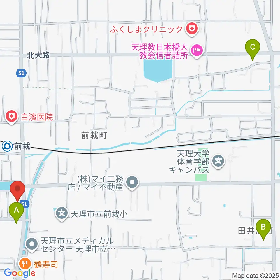 コウキ商事株式会社周辺のコンビニエンスストア一覧地図