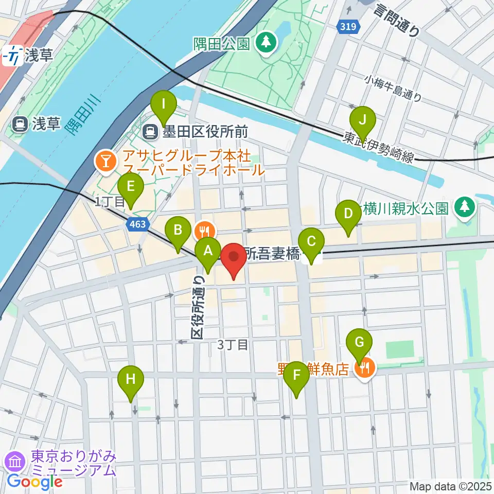 音楽の森アスパイア周辺のコンビニエンスストア一覧地図