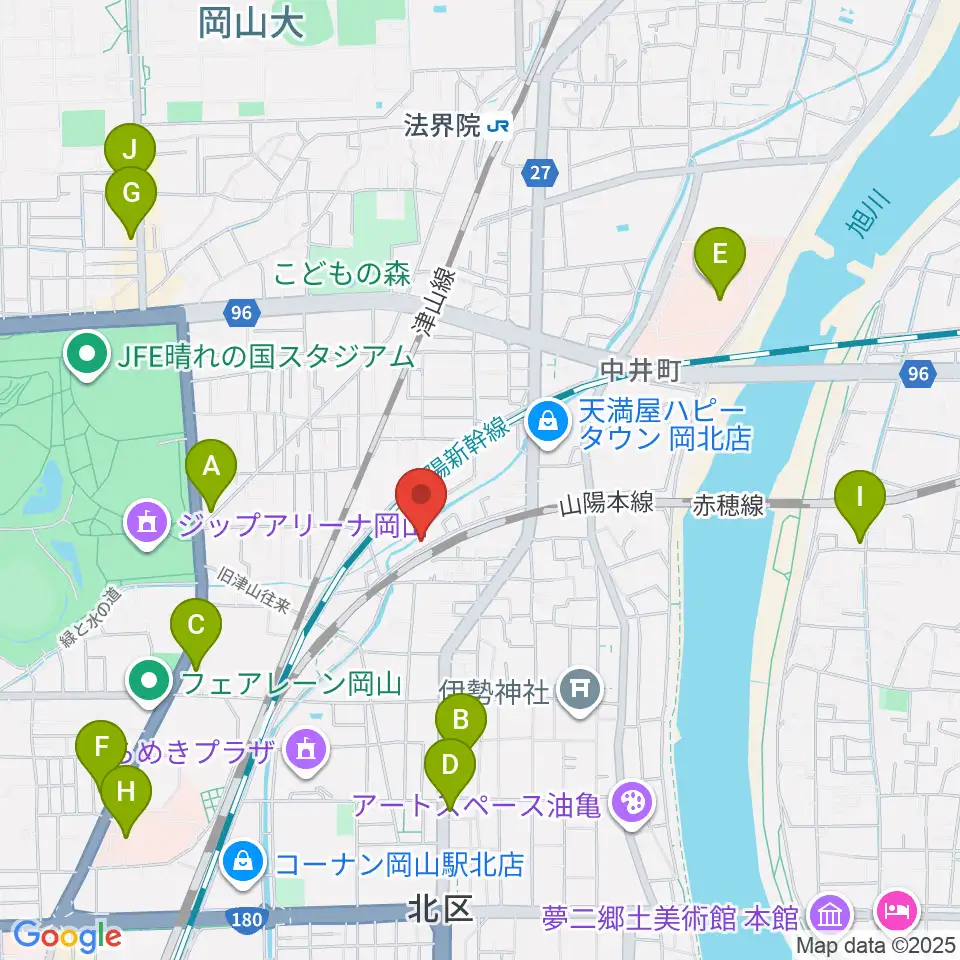 STUDIO S-FORCE周辺のコンビニエンスストア一覧地図
