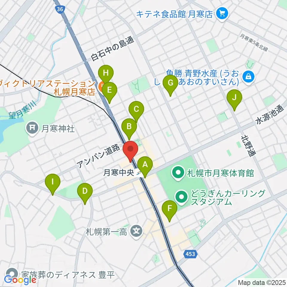 ミツノ楽器周辺のコンビニエンスストア一覧地図