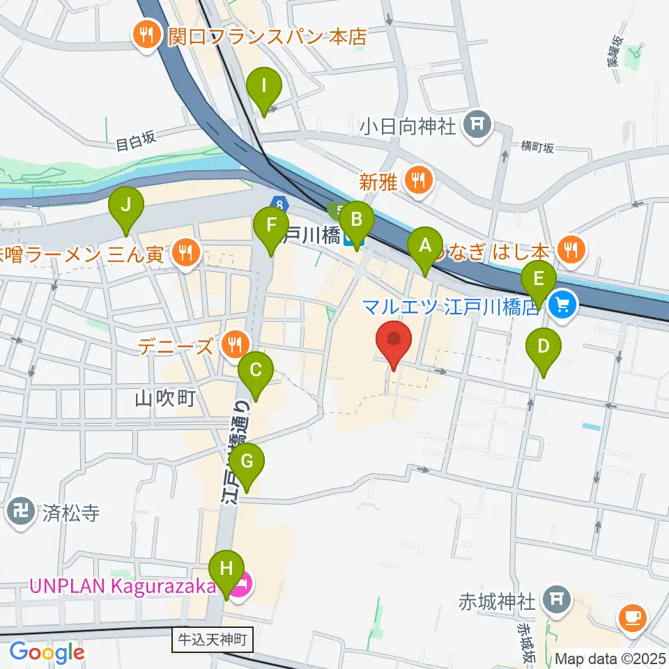 ピアノパッサージュ周辺のコンビニエンスストア一覧地図