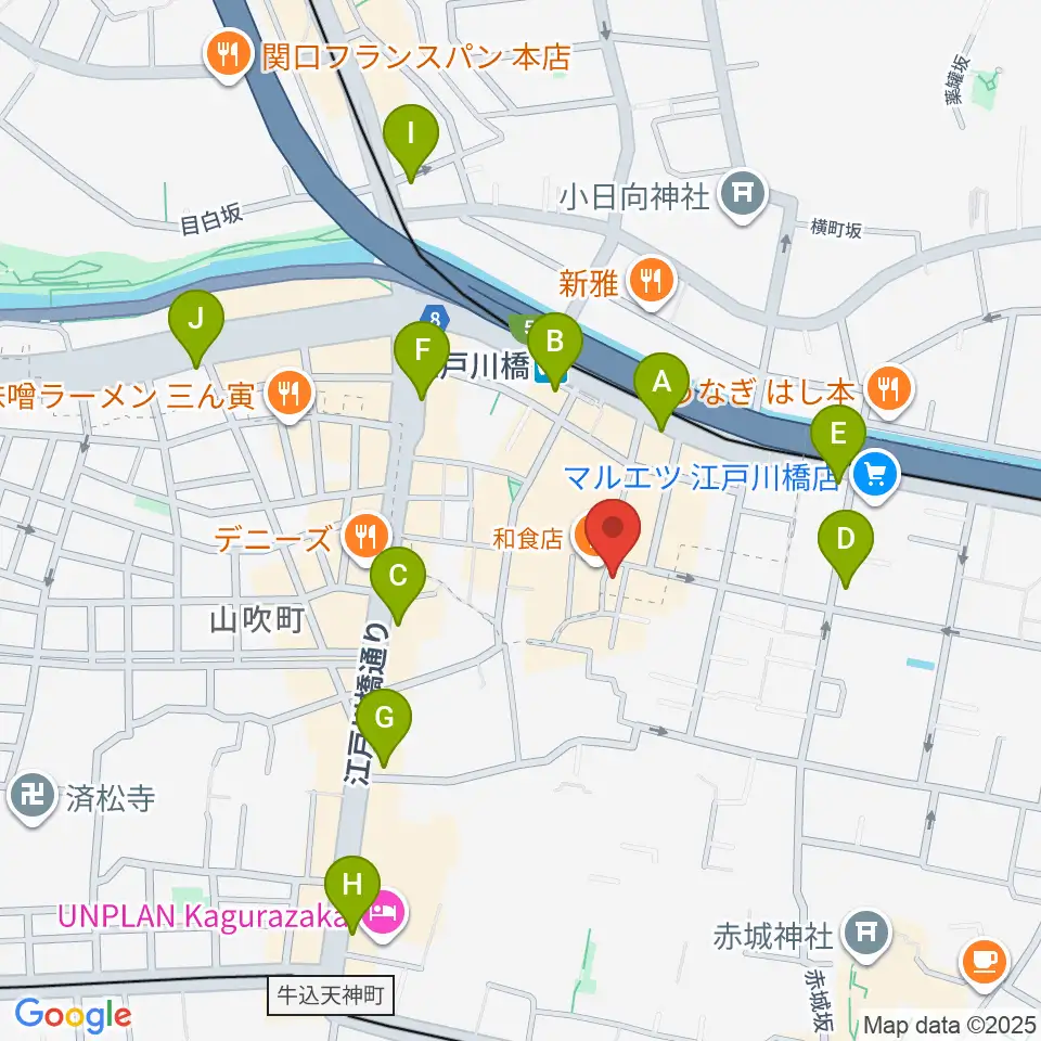 ピアノパッサージュ周辺のコンビニエンスストア一覧地図