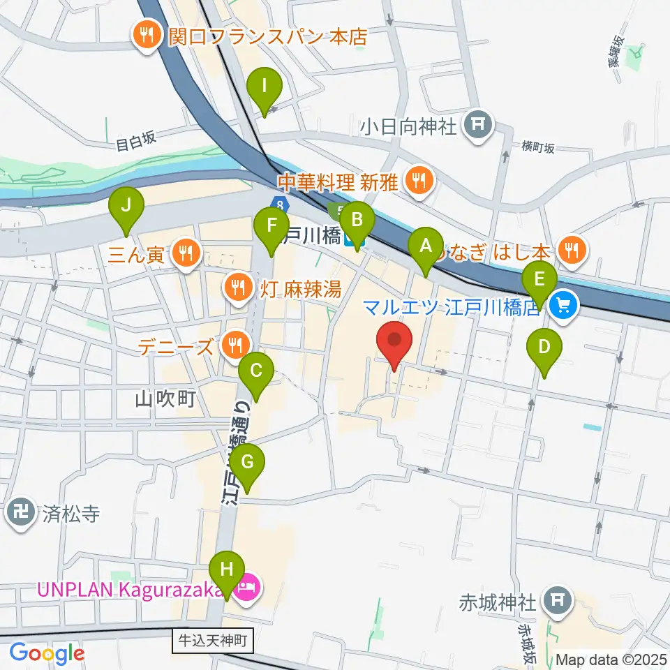 ピアノパッサージュ周辺のコンビニエンスストア一覧地図