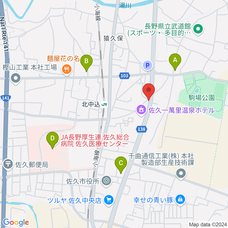 Rock Sun Music School周辺のコンビニエンスストア一覧地図