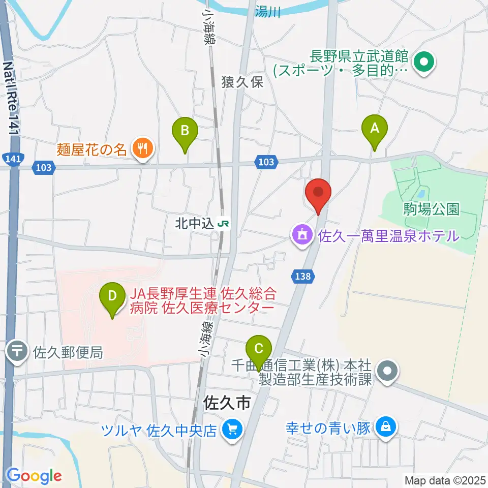 Rock Sun Music School周辺のコンビニエンスストア一覧地図