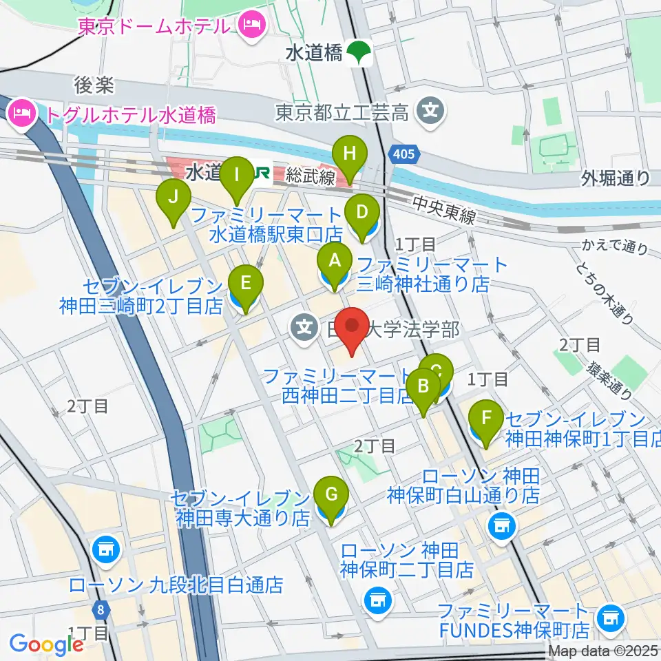 SAY YOU LAB周辺のコンビニエンスストア一覧地図