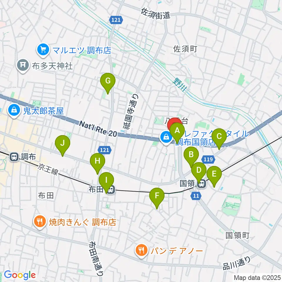 ソードミュージック多目的スタジオ周辺のコンビニエンスストア一覧地図