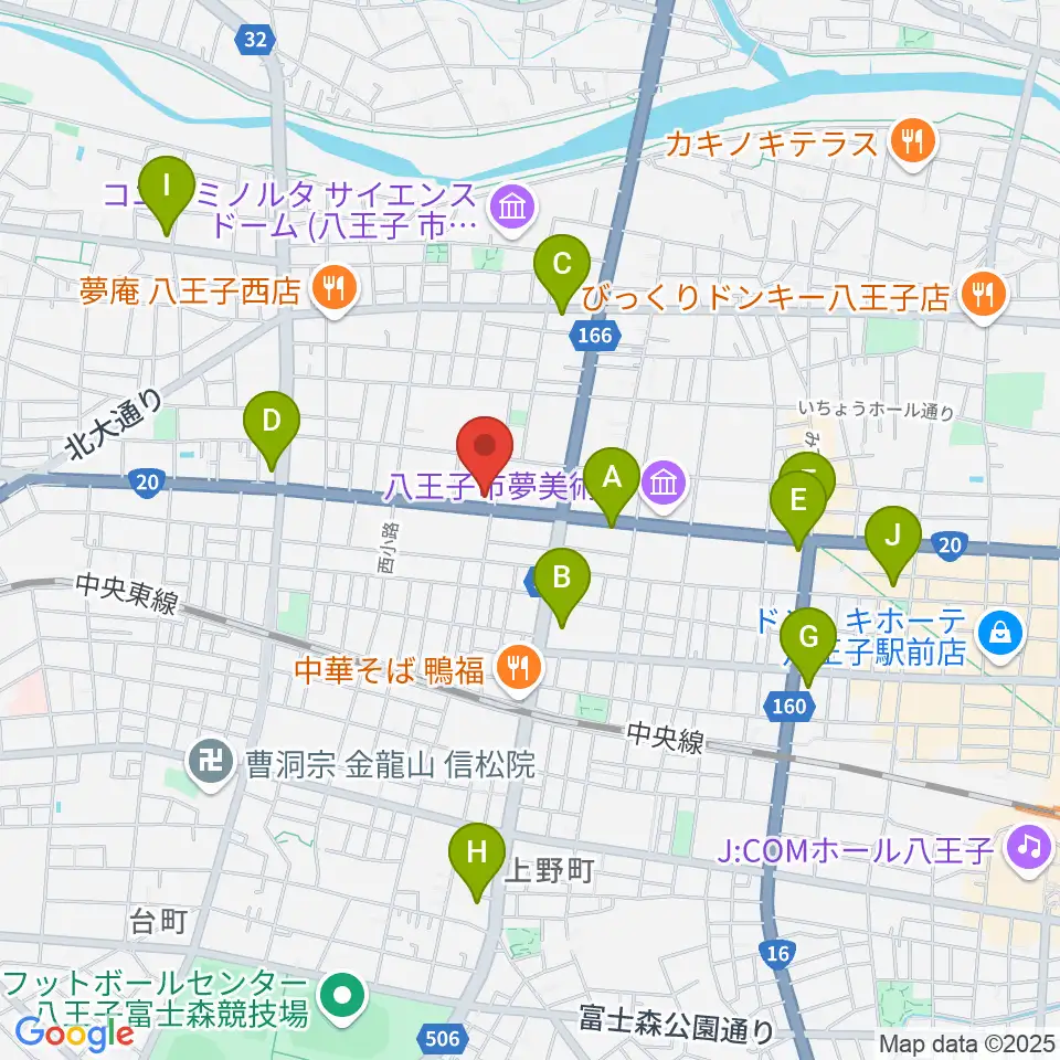 中之島流大正琴・大正琴広場周辺のコンビニエンスストア一覧地図
