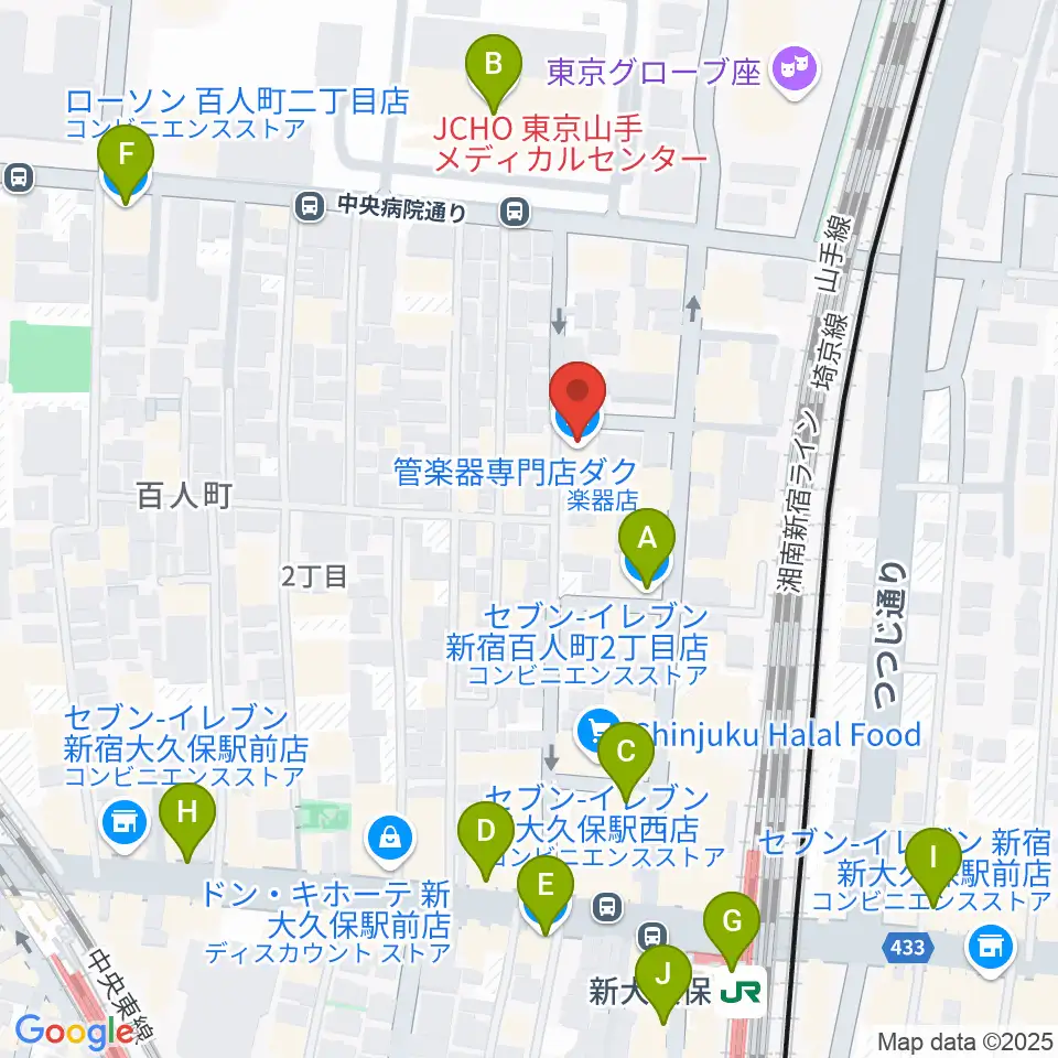 スペースDo(ドゥ)周辺のコンビニエンスストア一覧地図