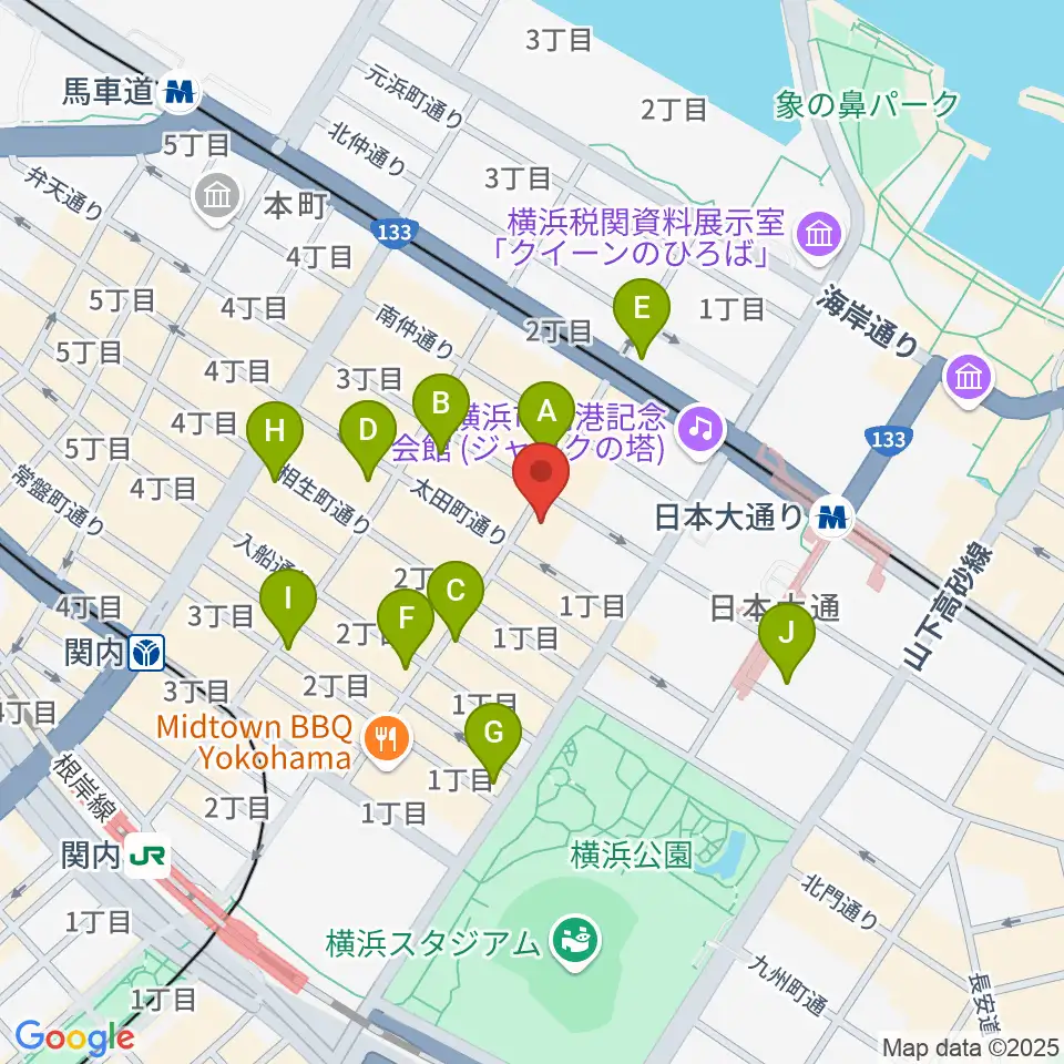 A.B.SMILE周辺のコンビニエンスストア一覧地図
