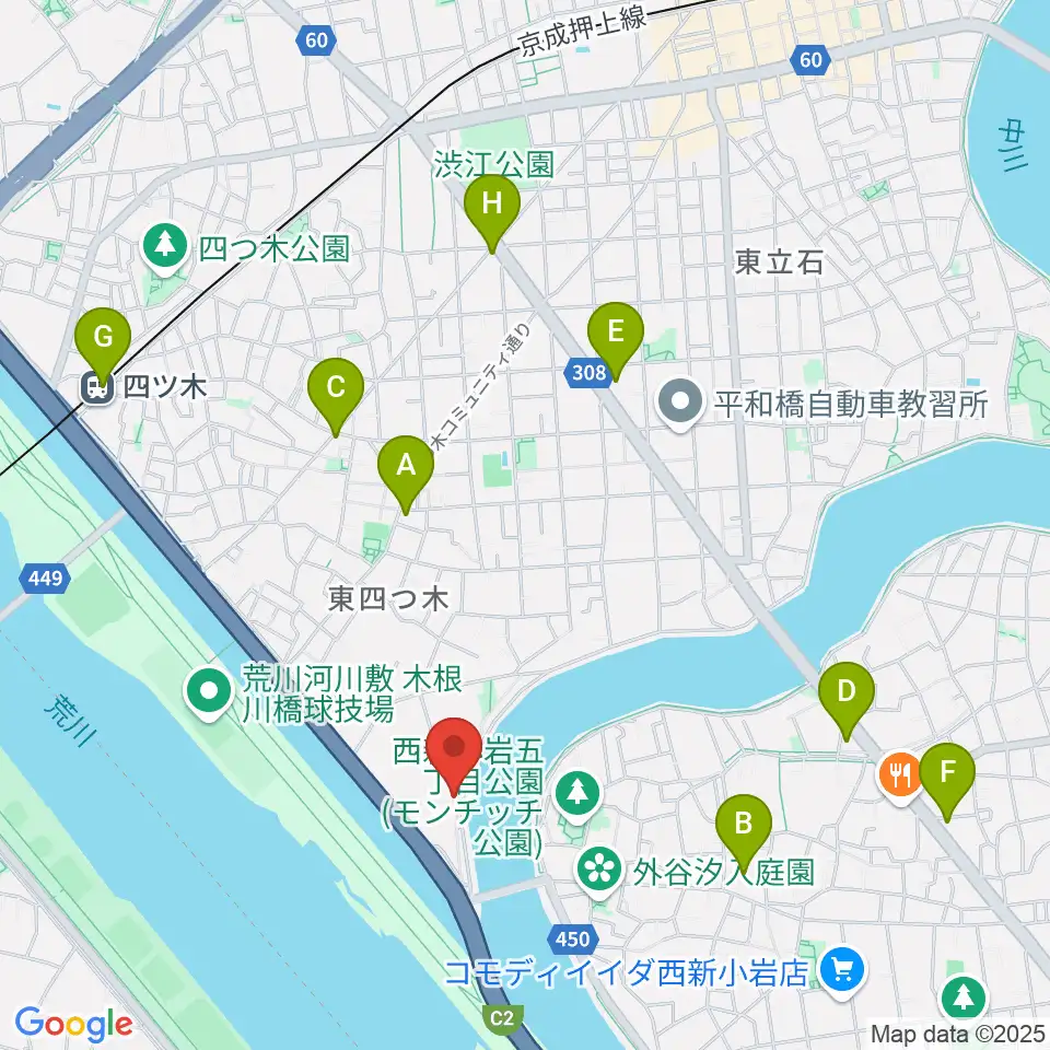 砂田ピアノ調律事務所周辺のコンビニエンスストア一覧地図