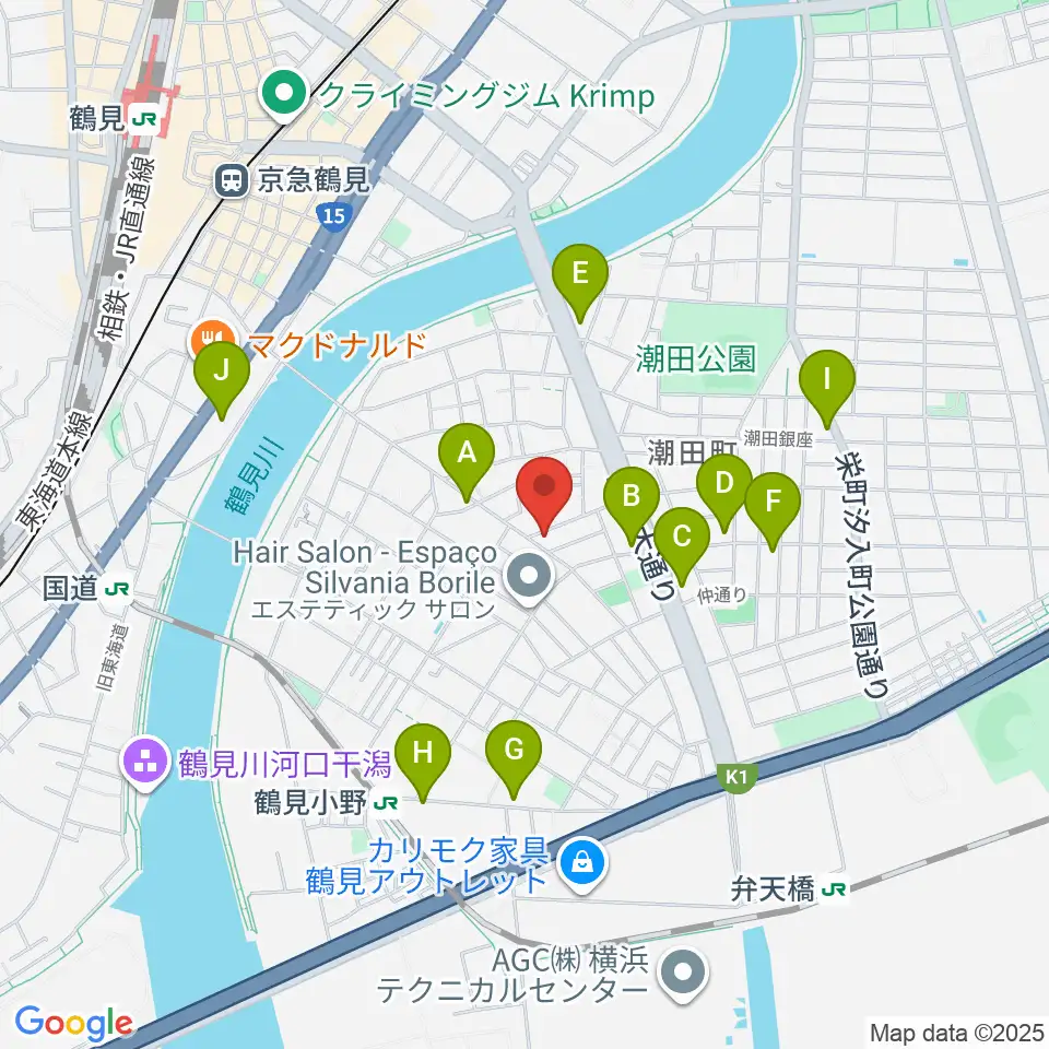 カルチャースクール・ビーム周辺のコンビニエンスストア一覧地図
