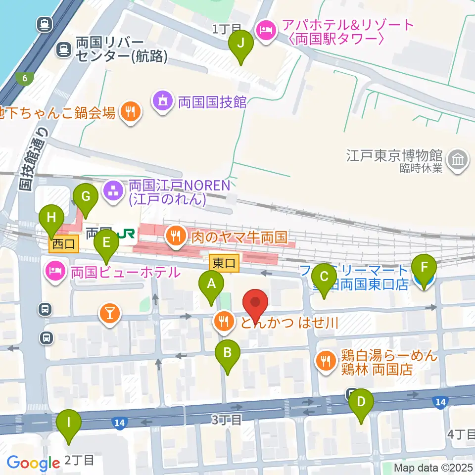大沢フラメンコアカデミー周辺のコンビニエンスストア一覧地図