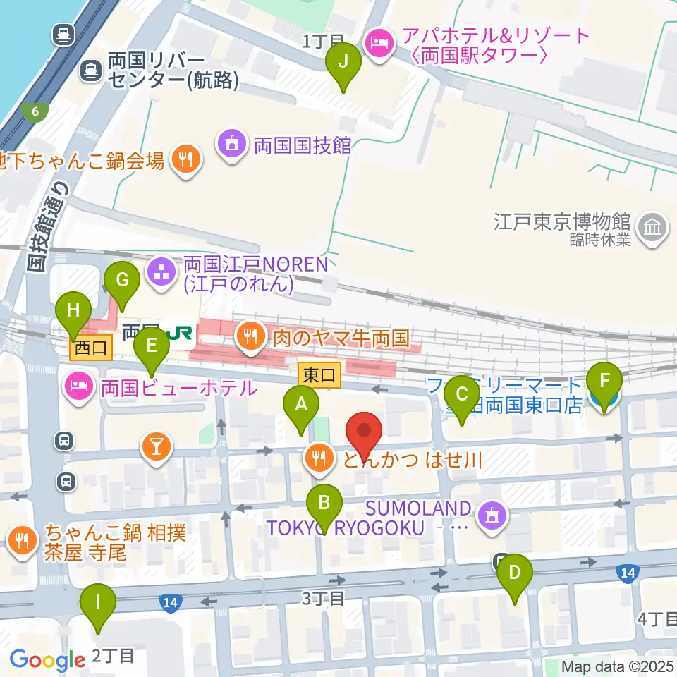 大沢フラメンコアカデミー周辺のコンビニエンスストア一覧地図