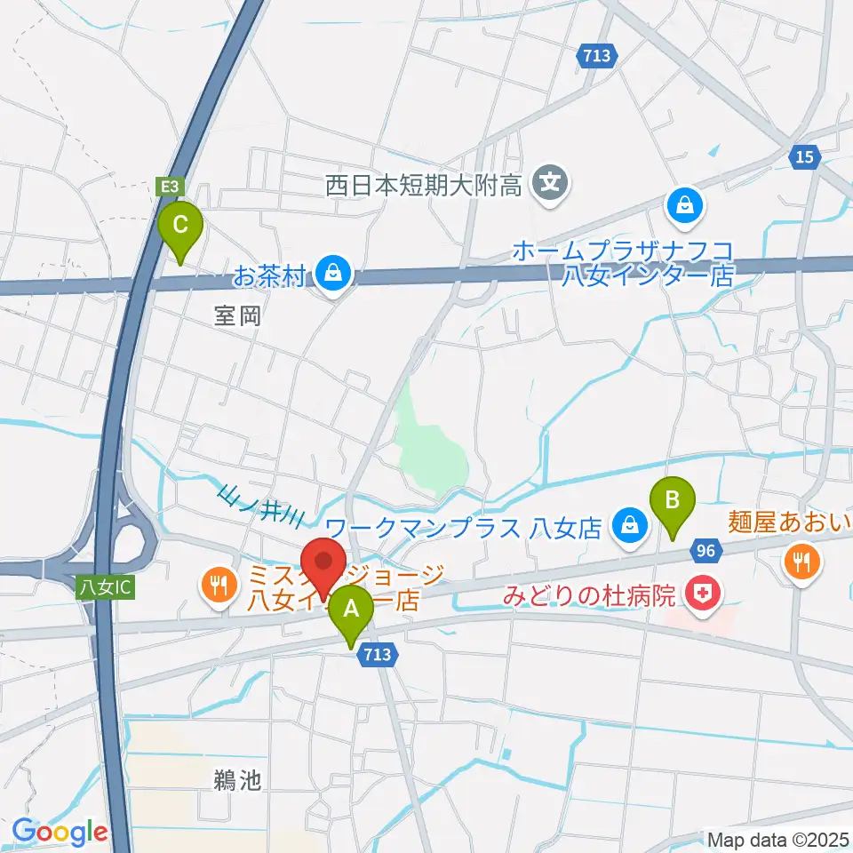 エム田中音楽教室周辺のコンビニエンスストア一覧地図