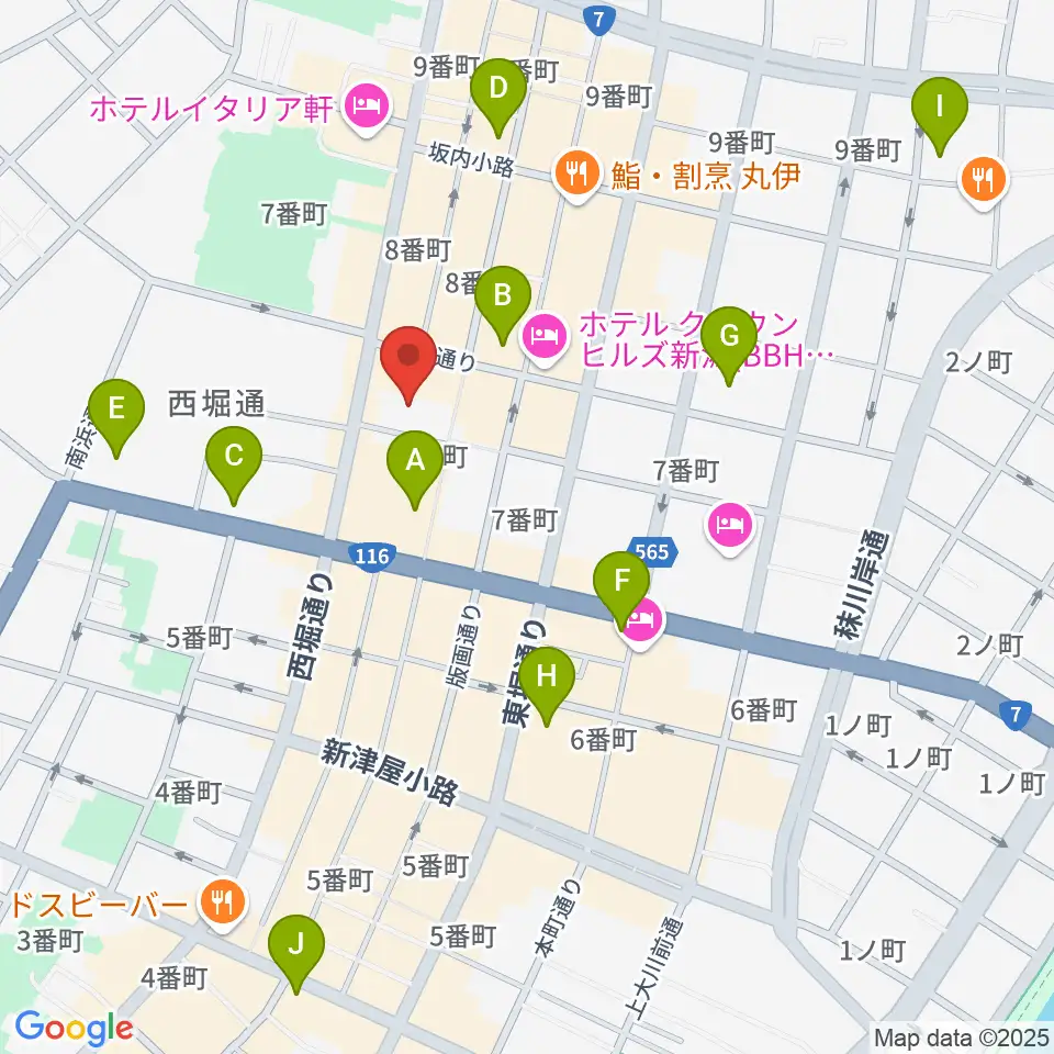 国際音楽・ダンス・エンタテイメント専門学校周辺のコンビニエンスストア一覧地図