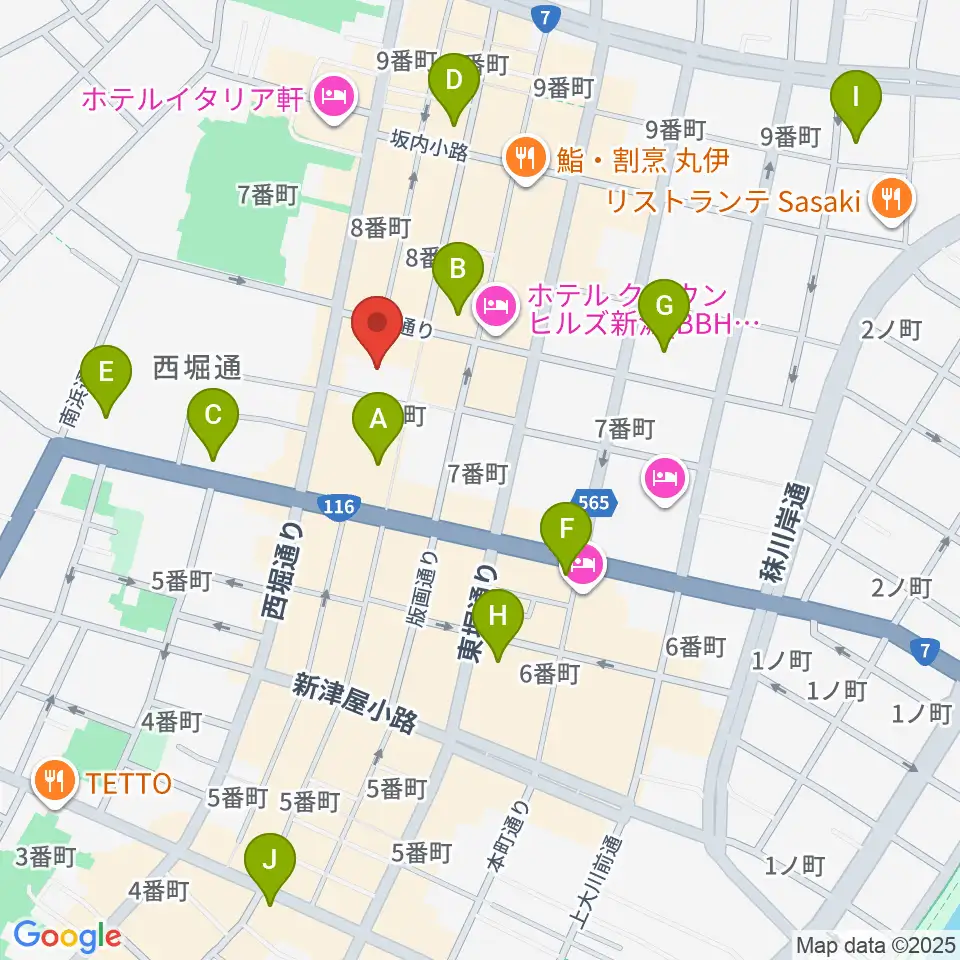 国際音楽・ダンス・エンタテイメント専門学校周辺のコンビニエンスストア一覧地図