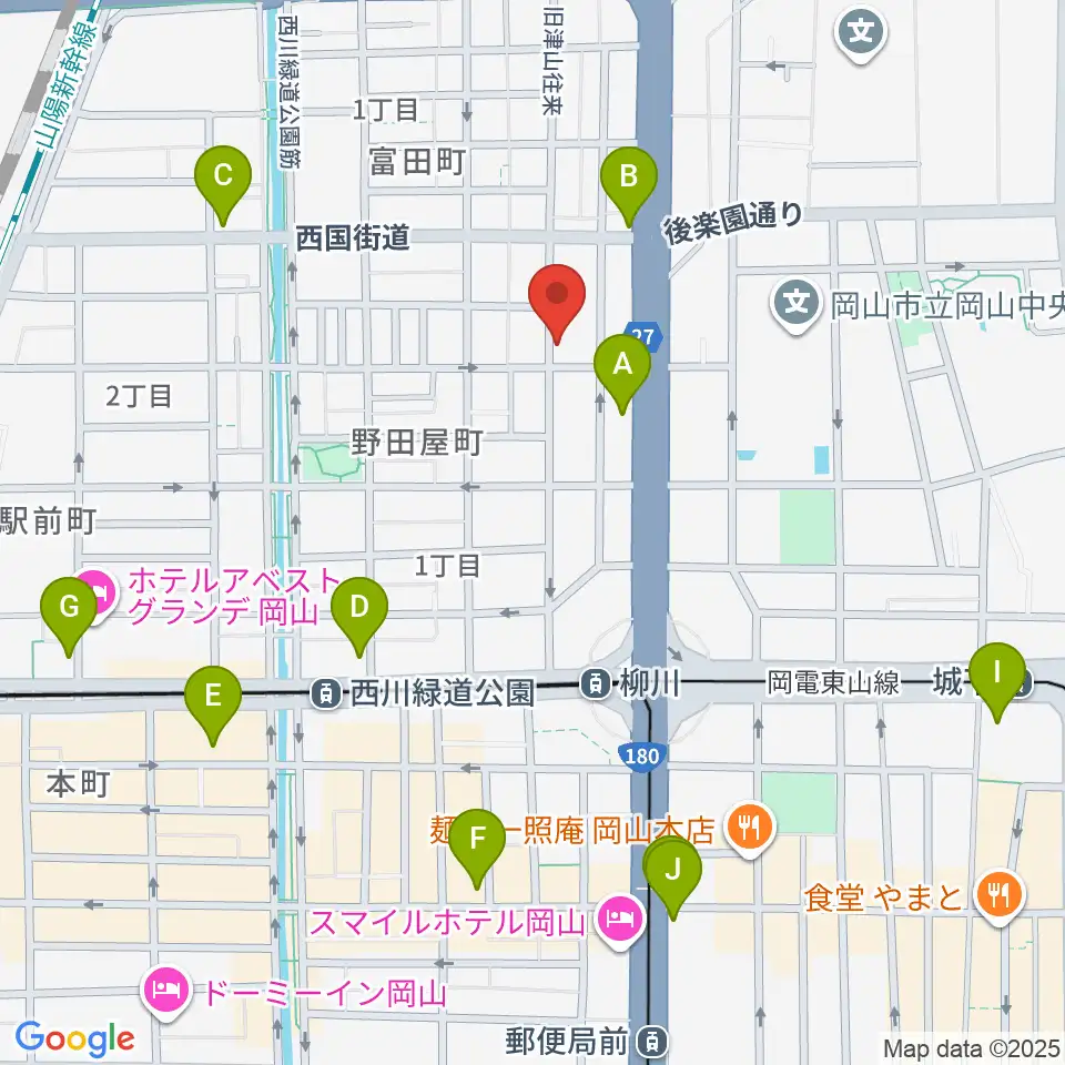 ROCK FIELD周辺のコンビニエンスストア一覧地図