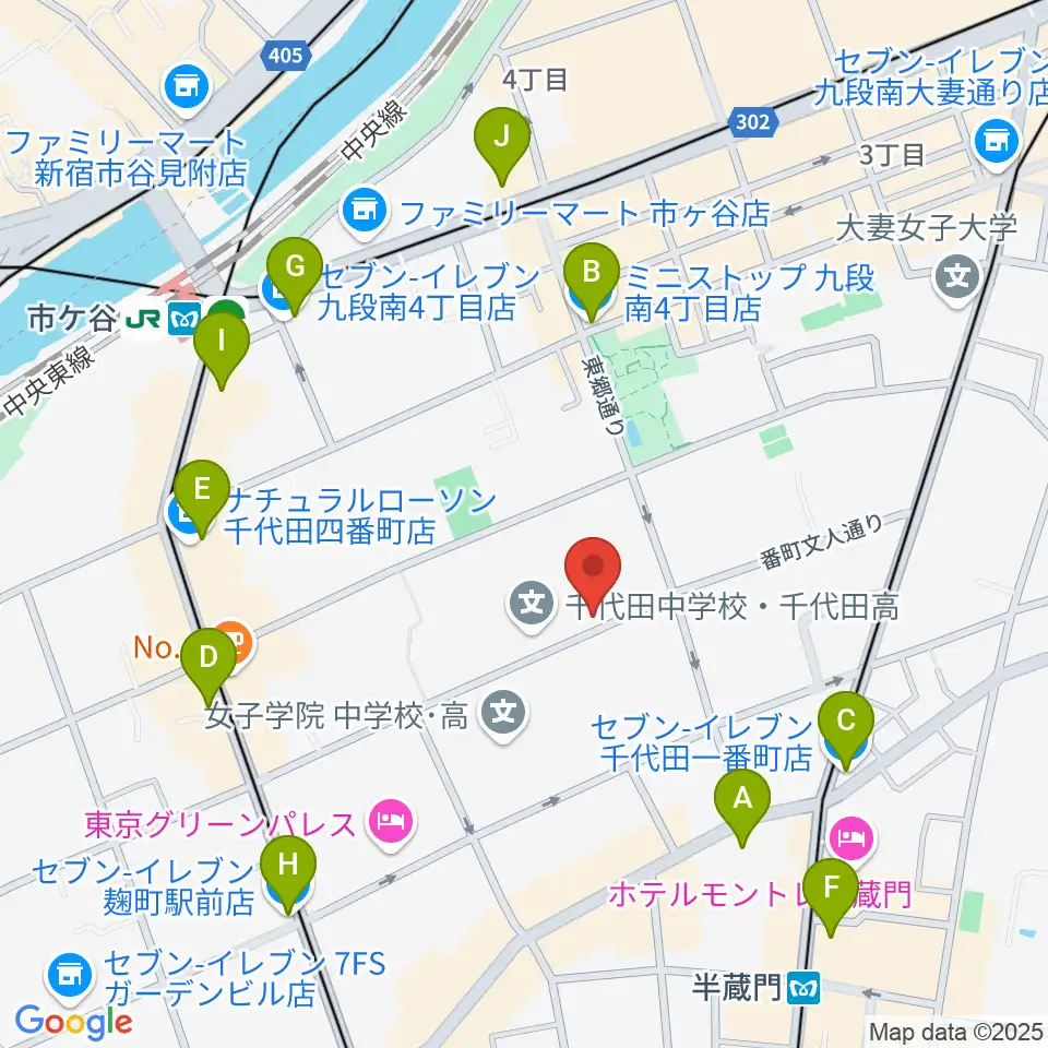 東京ビジュアルアーツ周辺のコンビニエンスストア一覧地図