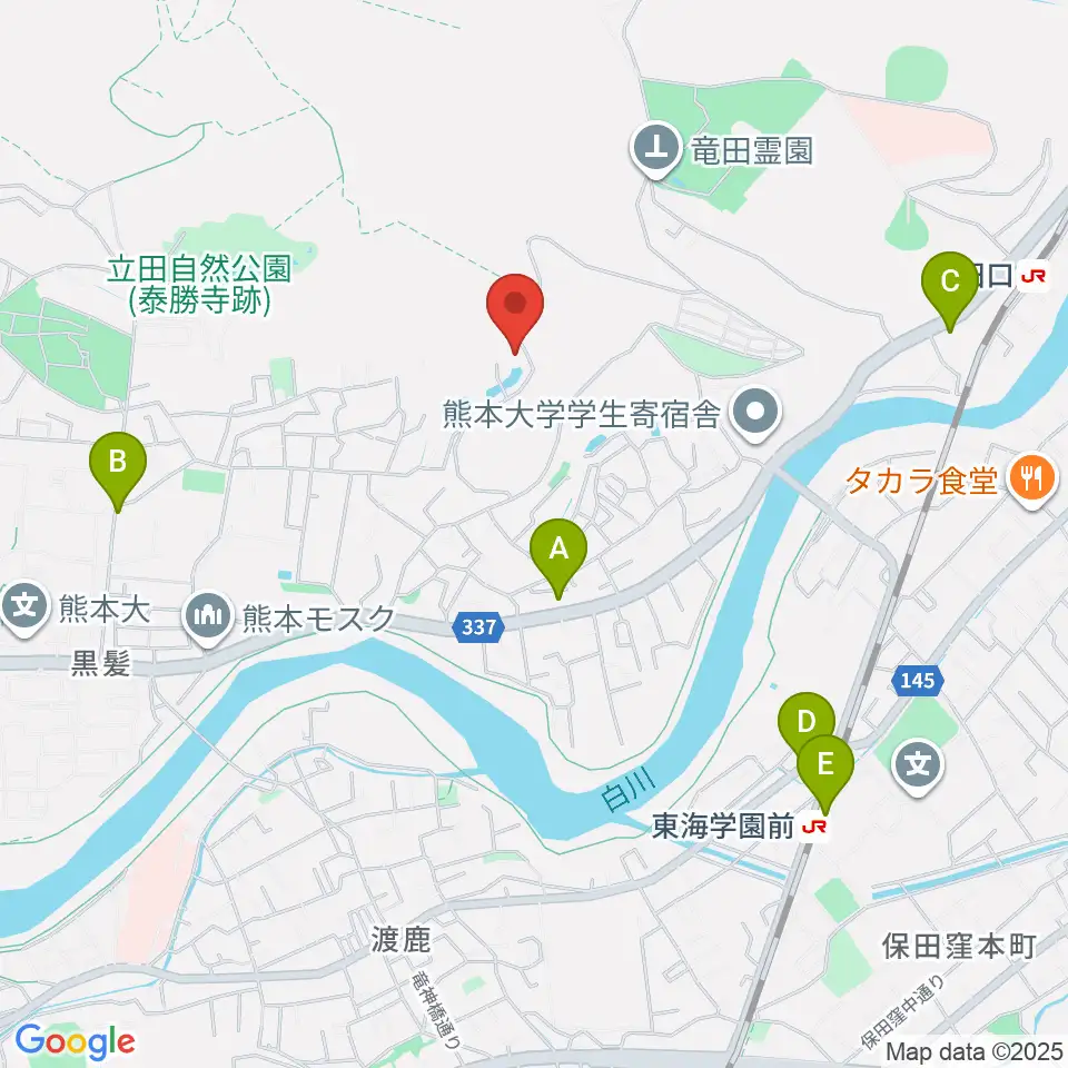 Sonare 森のピアノ教室周辺のコンビニエンスストア一覧地図