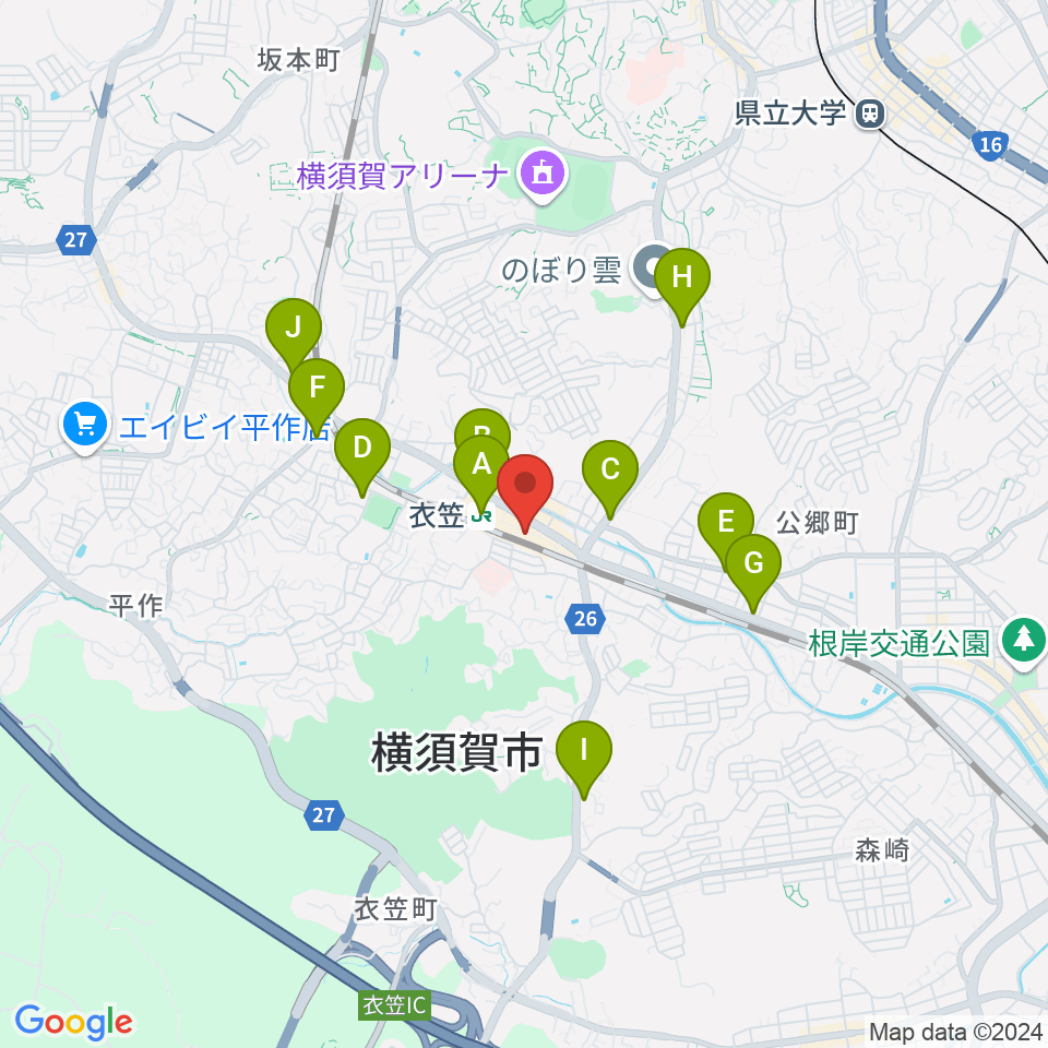 石田音楽院周辺のコンビニエンスストア一覧地図