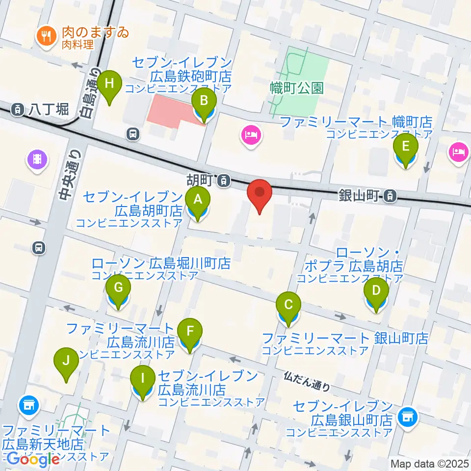 NORI SOUND周辺のコンビニエンスストア一覧地図