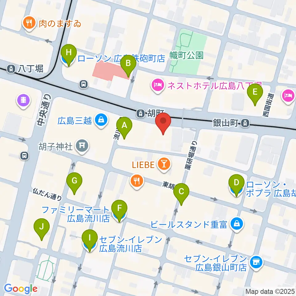 NORI SOUND周辺のコンビニエンスストア一覧地図