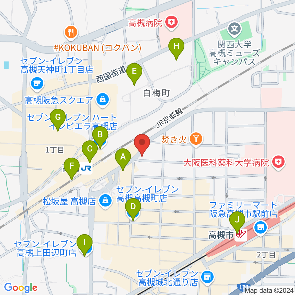 bar T-true周辺のコンビニエンスストア一覧地図