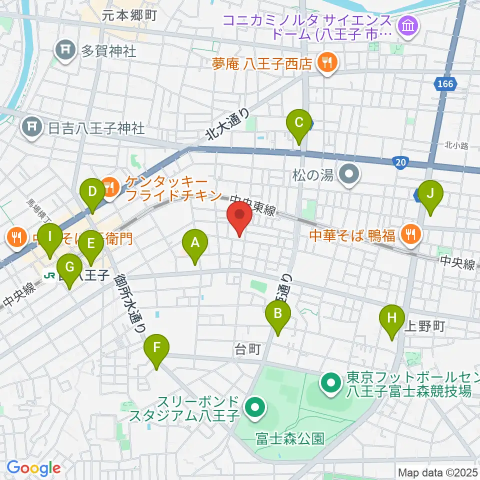 スタジオオルウェイズ周辺のコンビニエンスストア一覧地図