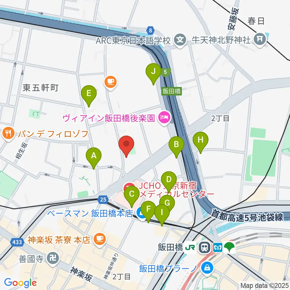 神南スタジオ周辺のコンビニエンスストア一覧地図