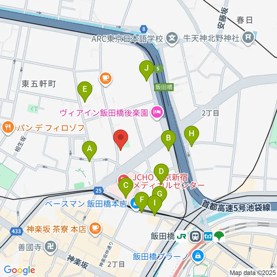 神南スタジオ周辺のコンビニエンスストア一覧地図