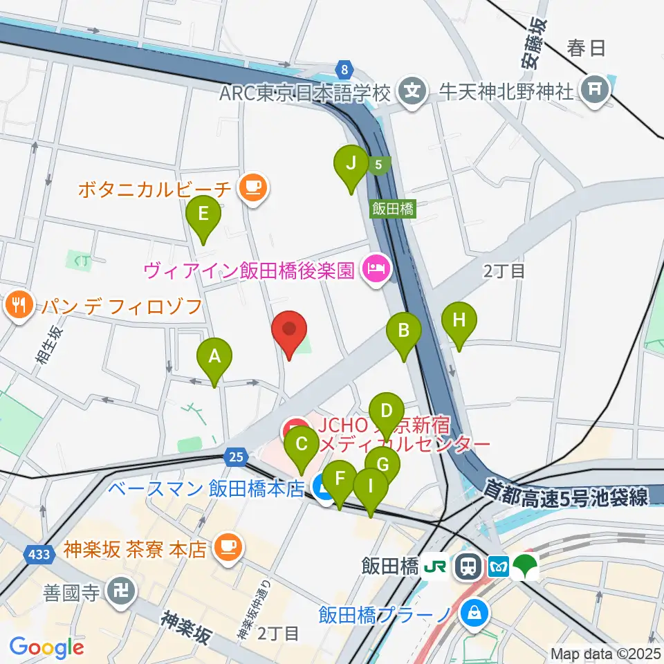 神南スタジオ周辺のコンビニエンスストア一覧地図