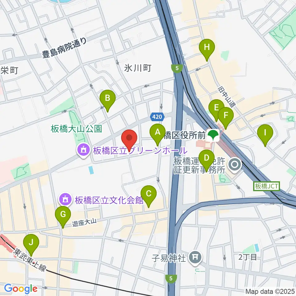 STUDIO ALES周辺のコンビニエンスストア一覧地図