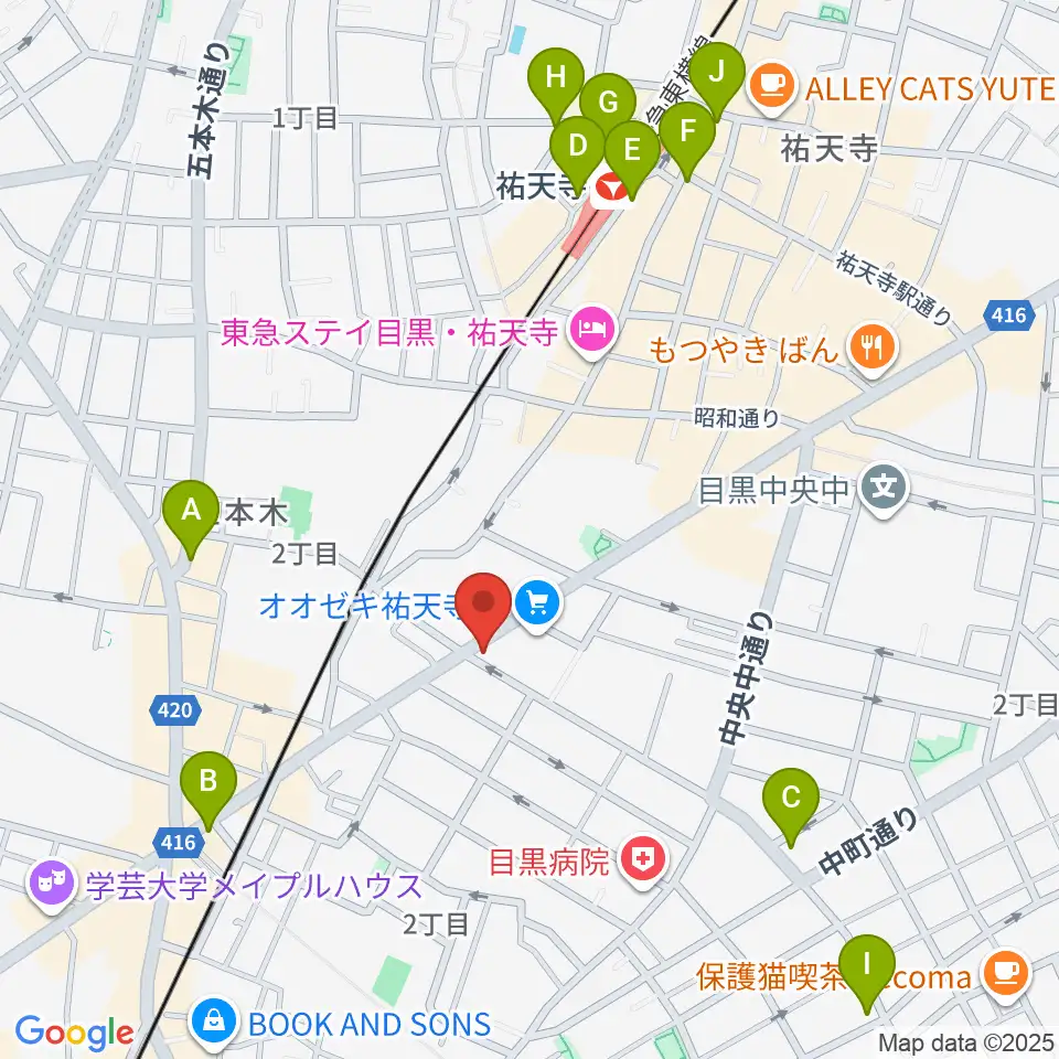 STUDIO MECH周辺のコンビニエンスストア一覧地図