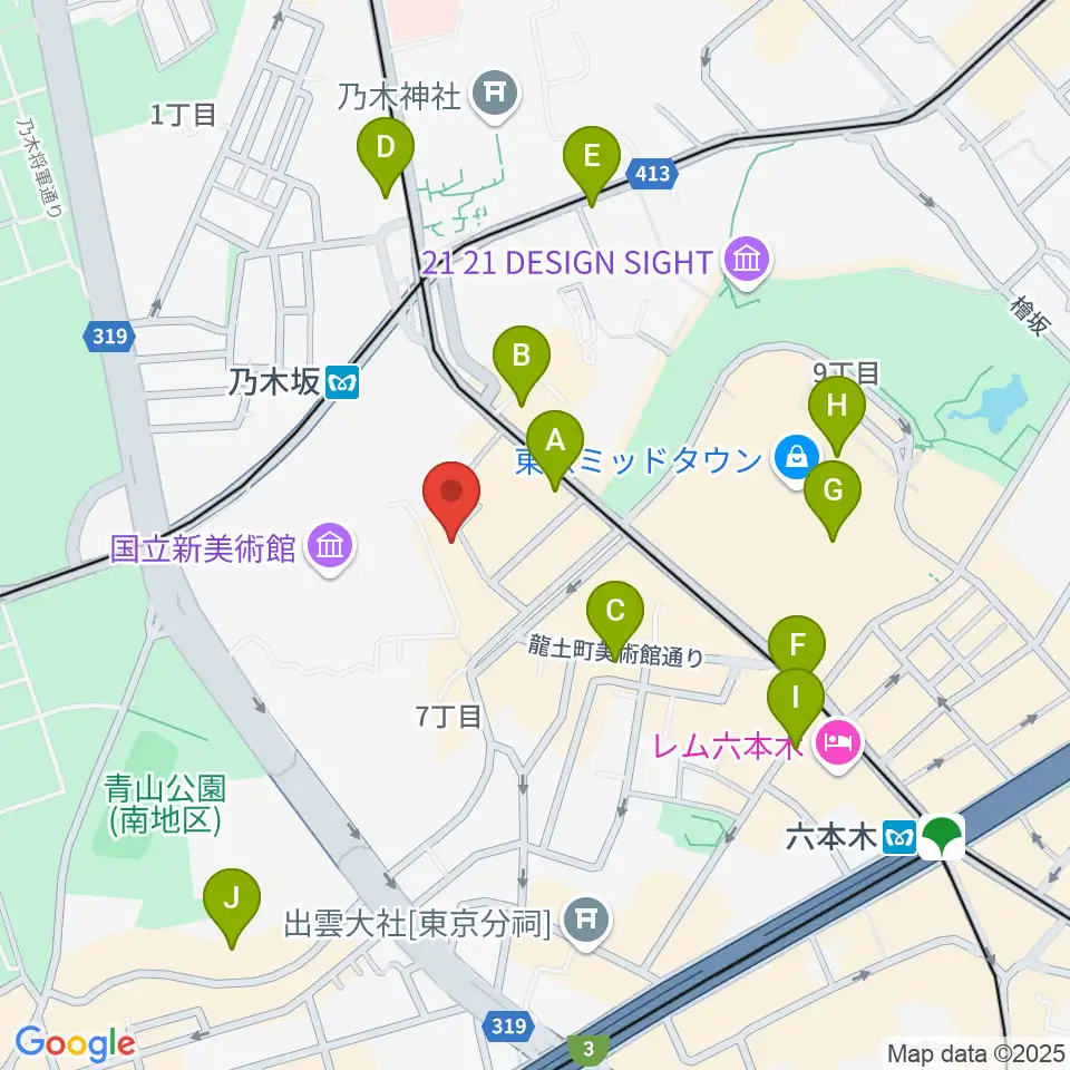 プラネットキングダム周辺のコンビニエンスストア一覧地図