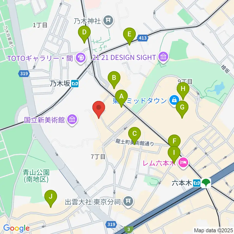 プラネットキングダム周辺のコンビニエンスストア一覧地図