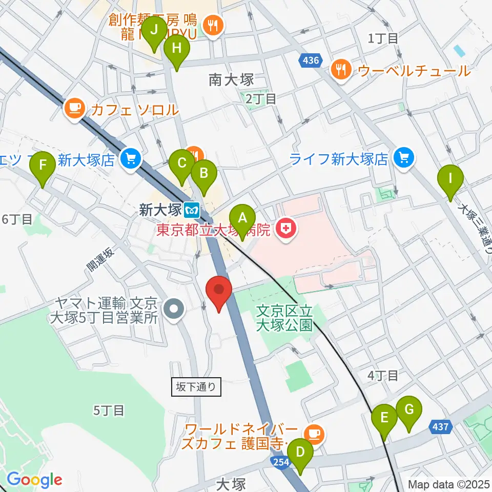 ギター工房 弦周辺のコンビニエンスストア一覧地図