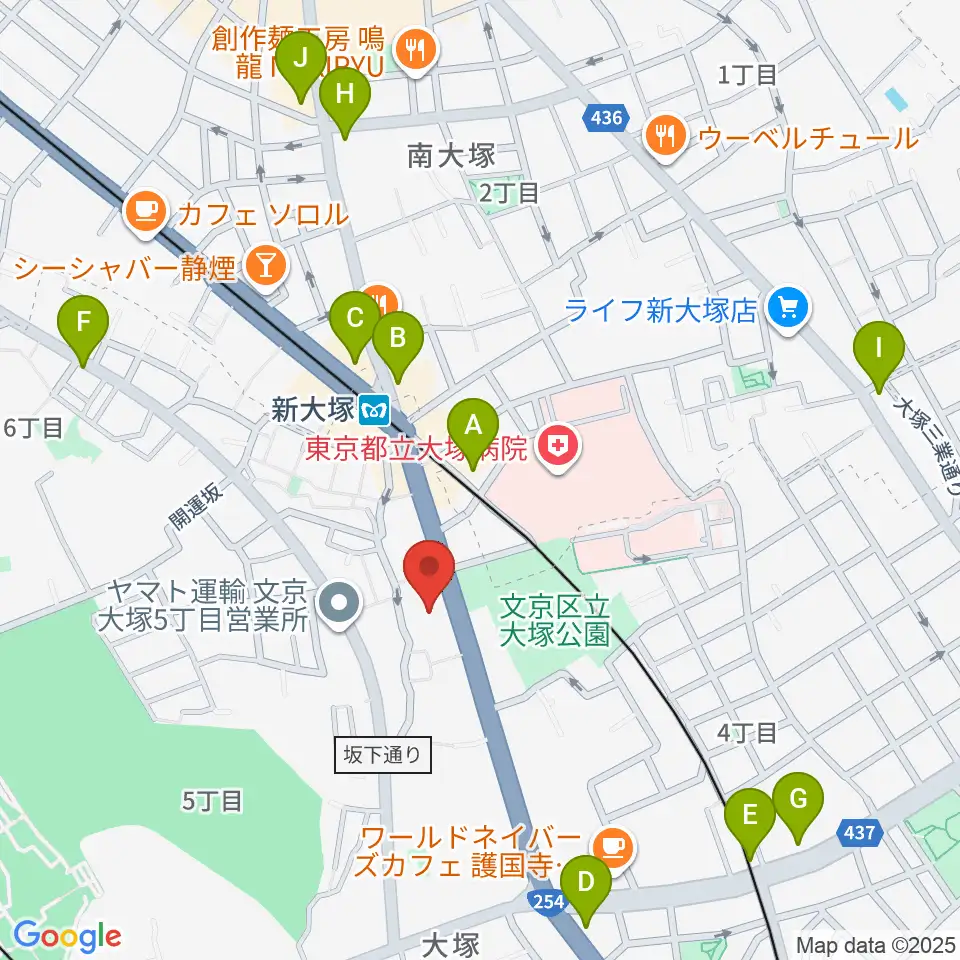 ギター工房 弦周辺のコンビニエンスストア一覧地図