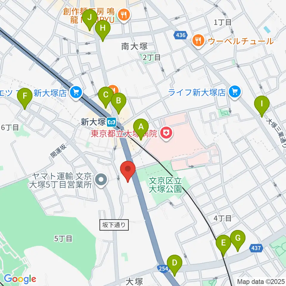 ギター工房 弦周辺のコンビニエンスストア一覧地図