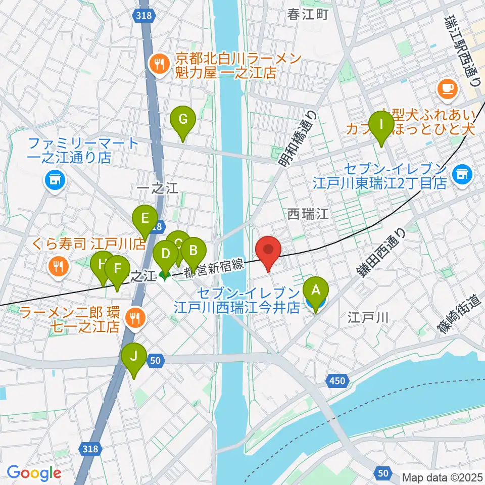 青葉ピアノ周辺のコンビニエンスストア一覧地図