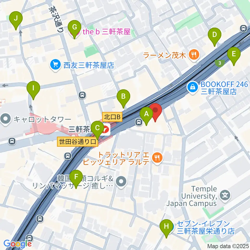 マツオ商会 MATSUO&CO.周辺のコンビニエンスストア一覧地図
