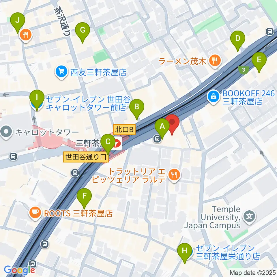マツオ商会 MATSUO&CO.周辺のコンビニエンスストア一覧地図
