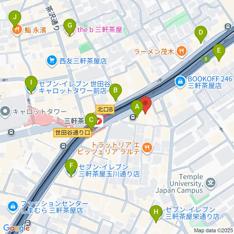 マツオ商会 MATSUO&CO.周辺のコンビニエンスストア一覧地図