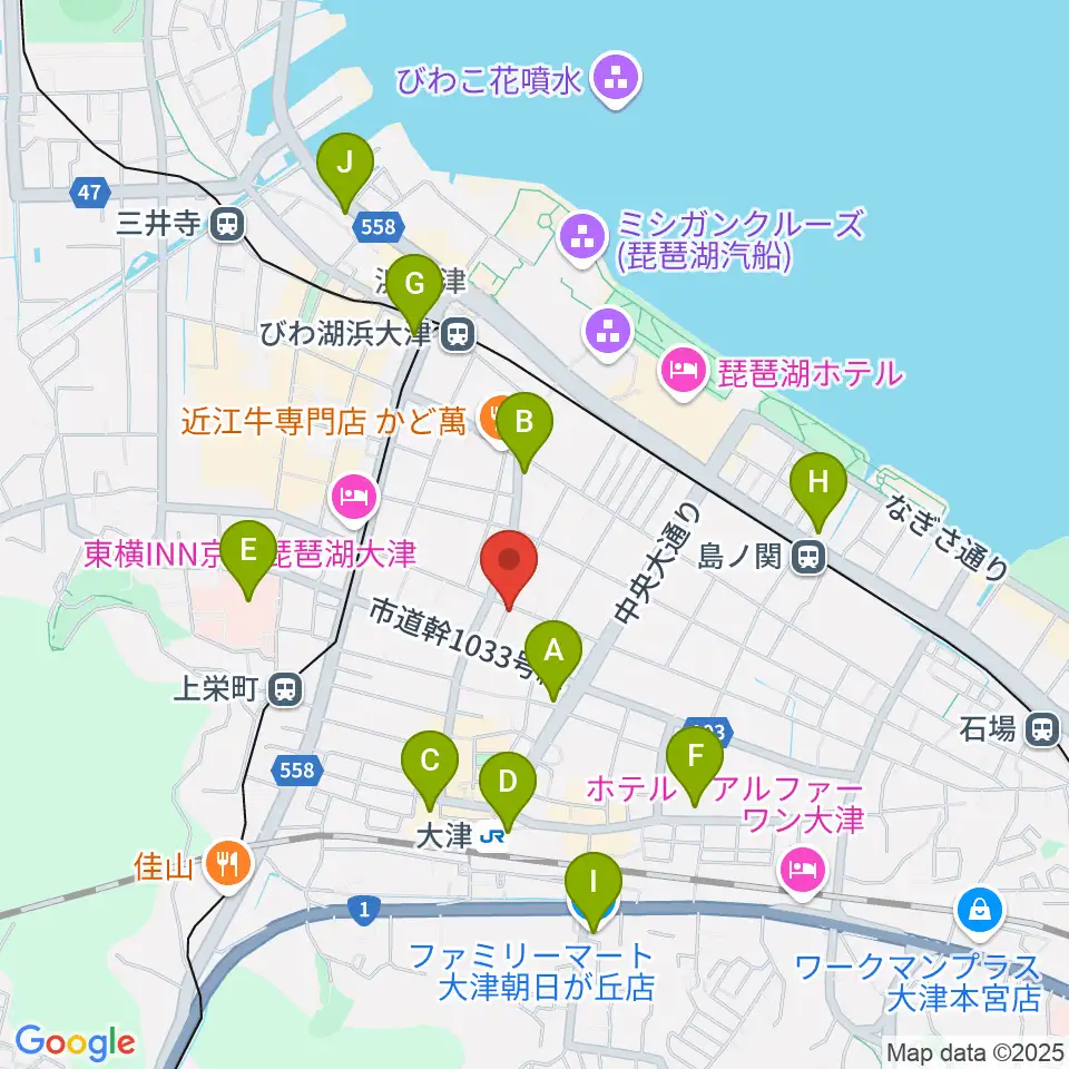 初音屋楽器周辺のコンビニエンスストア一覧地図
